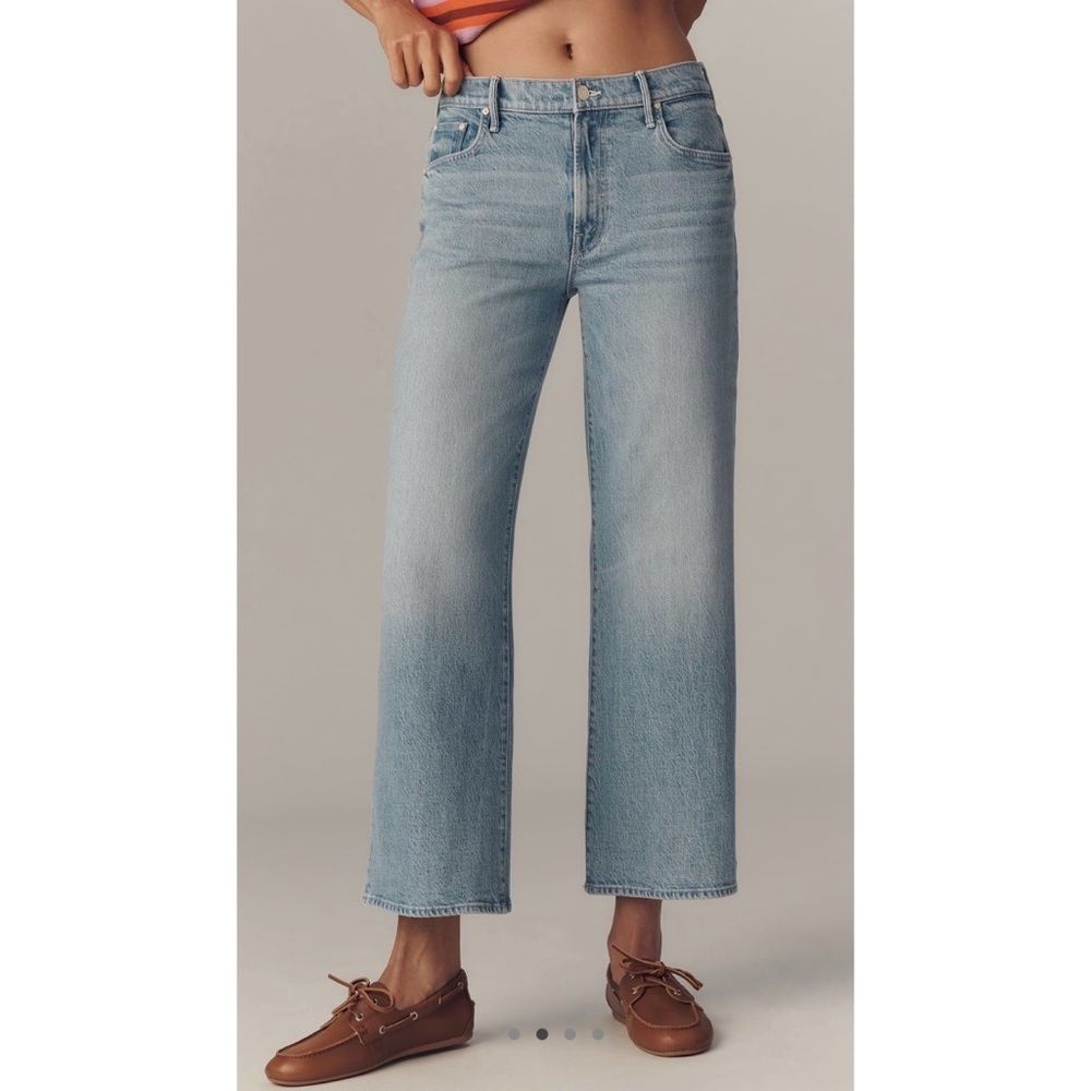 MOTHER NWT The Maven Ankle Mid Rise Straight Leg Jeans